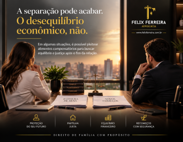 A separação encerra o relacionamento. Mas nem sempre encerra as desigualdades criadas durante a vida em comum.